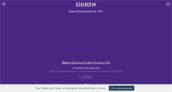Desktop Screenshot of gerin.co.at